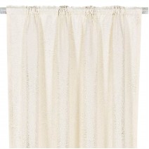 Κουρτίνα Διακοσμητική Εκρού Ανάγλυφο Σχέδιο 140x260 cm