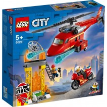 LEGO City Fire: Πυροσβεστικό Ελικόπτερο Διάσωσης (60281)