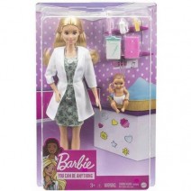 BARBIE ΓΙΑΤΡΟΣ ΓΙΑ ΜΩΡΑΚΙ+ ΔΩΡΟ ΜΠΛΟΚΑΚΙ ΣΗΜΕΙΩΣΕΩΝ