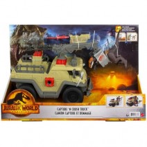 JURASSIC WORLD ΟΧΗΜΑ CAPTURE & CRUSH+ ΔΩΡΟ ΜΠΛΟΚΑΚΙ ΣΗΜΕΙΩΣΕΩΝ