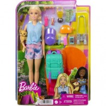 BARBIE MALIBU CAMPING+ ΔΩΡΟ ΜΠΛΟΚΑΚΙ ΣΗΜΕΙΩΣΕΩΝ