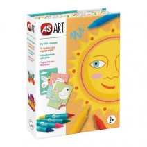 AS Art Οι Πρώτες Μου Κηρομπογιές+ ΔΩΡΟ ΜΠΛΟΚΑΚΙ ΣΗΜΕΙΩΣΕΩΝ