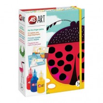 AS Art Οι Πρώτες μου Δαχτυλομπογιές+ ΔΩΡΟ ΜΠΛΟΚΑΚΙ ΣΗΜΕΙΩΣΕΩΝ