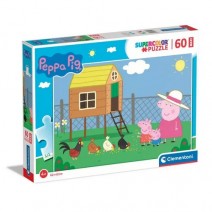Παζλ 60 MAXI S.C. Peppa Pig (26590)+ ΔΩΡΟ ΜΠΛΟΚΑΚΙ ΣΗΜΕΙΩΣΕΩΝ