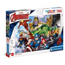 ΠΑΖΛ 104 S.C. THE AVENGERS (25718)+ ΔΩΡΟ ΜΠΛΟΚΑΚΙ ΣΗΜΕΙΩΣΕΩΝ