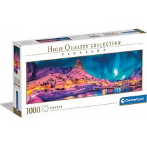 Παζλ 1000 H.Q. Panorama Πολύχρωμη Νύχτα στα Νορβηγικά Νησιά+ ΔΩΡΟ ΜΠΛΟΚΑΚΙ ΣΗΜΕΙΩΣΕΩΝ