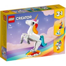 LEGO 31140 Magical Unicorn+ ΔΩΡΟ ΜΠΛΟΚΑΚΙ ΣΗΜΕΙΩΣΕΩΝ