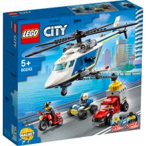 LEGO® City Police: Καταδίωξη με Αστυνομικό Ελικόπτερο (60243) + ΔΩΡΟ ΜΠΛΟΚΑΚΙ ΣΗΜΕΙΩΣΕΩΝ