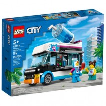 LEGO 60384 Penguin Slushy Van+ ΔΩΡΟ ΜΠΛΟΚΑΚΙ ΣΗΜΕΙΩΣΕΩΝ