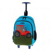 POLO ΣΑΚΙΔΙΟ TROLLEY JUNIOR ANIMATION + ΔΩΡΟ ΜΠΛΟΚΑΚΙ ΣΗΜΕΙΩΣΕΩΝ