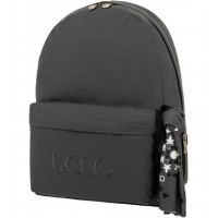 POLO ΣΑΚΙΔΙΟ ORIGINAL SCARF ΣΚΟΥΡΟ ΓΚΡΙ + ΔΩΡΟ ΜΠΛΟΚΑΚΙ ΣΗΜΕΙΩΣΕΩΝ