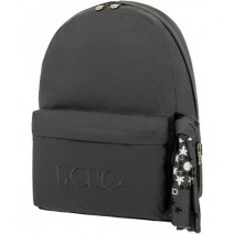 POLO ΣΑΚΙΔΙΟ ORIGINAL SCARF ΣΚΟΥΡΟ ΓΚΡΙ + ΔΩΡΟ ΜΠΛΟΚΑΚΙ ΣΗΜΕΙΩΣΕΩΝ