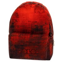 POLO ΣΑΚΙΔΙΟ ORIGINAL SCARF RED GRADIENT + ΔΩΡΟ ΜΠΛΟΚΑΚΙ ΣΗΜΕΙΩΣΕΩΝ