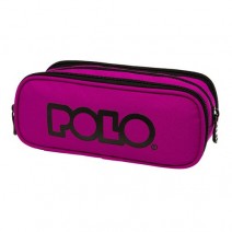 POLO PENCIL CASE TRIPLE ΜΩΒ