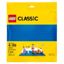 LEGO® Classic: Μπλε Βάση (10714) + ΔΩΡΟ ΜΠΛΟΚΑΚΙ ΣΗΜΕΙΩΣΕΩΝ