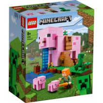 LEGO® Minecraft: Το Χοιροστάσιο (21170) + ΔΩΡΟ ΜΠΛΟΚΑΚΙ ΣΗΜΕΙΩΣΕΩΝ