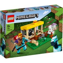 LEGO® Minecraft: Ο Στάβλος των Αλόγων (21171) + ΔΩΡΟ ΜΠΛΟΚΑΚΙ ΣΗΜΕΙΩΣΕΩΝ