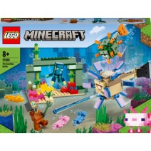 LEGO® Minecraft®: Η Μάχη των Φυλάκων (21180) + ΔΩΡΟ ΜΠΛΟΚΑΚΙ ΣΗΜΕΙΩΣΕΩΝ