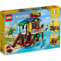 LEGO® Creator: Παραλιακό Σπίτι του Σέρφερ (31118)  + ΔΩΡΟ ΜΠΛΟΚΑΚΙ ΣΗΜΕΙΩΣΕΩΝ