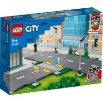 LEGO® City Town: Οδικές Βάσεις (60304) + ΔΩΡΟ ΜΠΛΟΚΑΚΙ ΣΗΜΕΙΩΣΕΩΝ