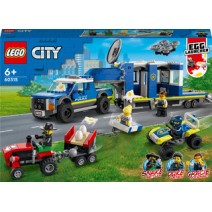 LEGO® City Police: Φορτηγό Αστυνομικής Κινητής Επιχειρησιακής Μονάδας (60315) + ΔΩΡΟ ΜΠΛΟΚΑΚΙ ΣΗΜΕΙΩΣΕΩΝ