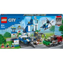 LEGO® City Police: Αστυνομικό Τμήμα (60316) + ΔΩΡΟ ΜΠΛΟΚΑΚΙ ΣΗΜΕΙΩΣΕΩΝ