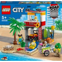 LEGO® City My City: Παραλιακός Ναυαγοσωστικός Σταθμός (60328) + ΔΩΡΟ ΜΠΛΟΚΑΚΙ ΣΗΜΕΙΩΣΕΩΝ