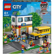 LEGO® City My City: Ημέρα Σχολείου (60329)  + ΔΩΡΟ ΜΠΛΟΚΑΚΙ ΣΗΜΕΙΩΣΕΩΝ