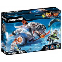 Playmobil® Top Agents - Spy Team Snow Glider (70231)+ ΔΩΡΟ ΜΠΛΟΚΑΚΙ ΣΗΜΕΙΩΣΕΩΝ