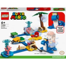 LEGO® Super Mario: Πίστα Επέκτασης Παραλία της Dorrie (71398) + ΔΩΡΟ ΜΠΛΟΚΑΚΙ ΣΗΜΕΙΩΣΕΩΝ