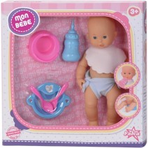 BABY MON BEBE 35CM POTTY DIN+ ΔΩΡΟ ΜΠΛΟΚΑΚΙ ΣΗΜΕΙΩΣΕΩΝ