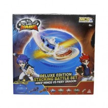 INFINITY NADO V STACKABLE - DELUXE  BATTLE SET ARENA + ΔΩΡΟ ΜΠΛΟΚΑΚΙ ΣΗΜΕΙΩΣΕΩΝ