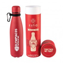 ΘΕΡΜΟΣ TRAVEL FLASK OLYMPIACOS BC EDITION 500ml+ ΔΩΡΟ ΜΠΛΟΚΑΚΙ ΣΗΜΕΙΩΣΕΩΝ