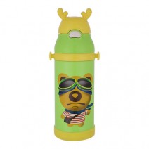 ΘΕΡΜΟΣ ΠΑΙΔΙΚΟ BEAR GREEN 350ML+ ΔΩΡΟ ΜΠΛΟΚΑΚΙ ΣΗΜΕΙΩΣΕΩΝ