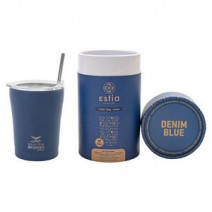 COFFEE MUG 350ML DENIM BLUE SAVE AEGEAN+ ΔΩΡΟ ΜΠΛΟΚΑΚΙ ΣΗΜΕΙΩΣΕΩΝ