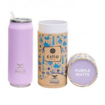COFFEE CUP 500ML PURPLE ΜΑΤΤΕ SAVE AEGEAN+ ΔΩΡΟ ΜΠΛΟΚΑΚΙ ΣΗΜΕΙΩΣΕΩΝ
