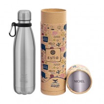 TRAVEL FLASK 500ML NICKEL SAVE AEGEAN