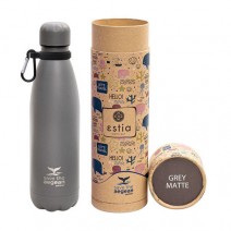 TRAVEL FLASK 750ML FJORD GREY SAVE AEGEAN+ ΔΩΡΟ ΜΠΛΟΚΑΚΙ ΣΗΜΕΙΩΣΕΩΝ