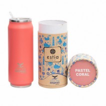 COFFEE CUP 500ML CORAL PASTEL SAVE AEGEAN